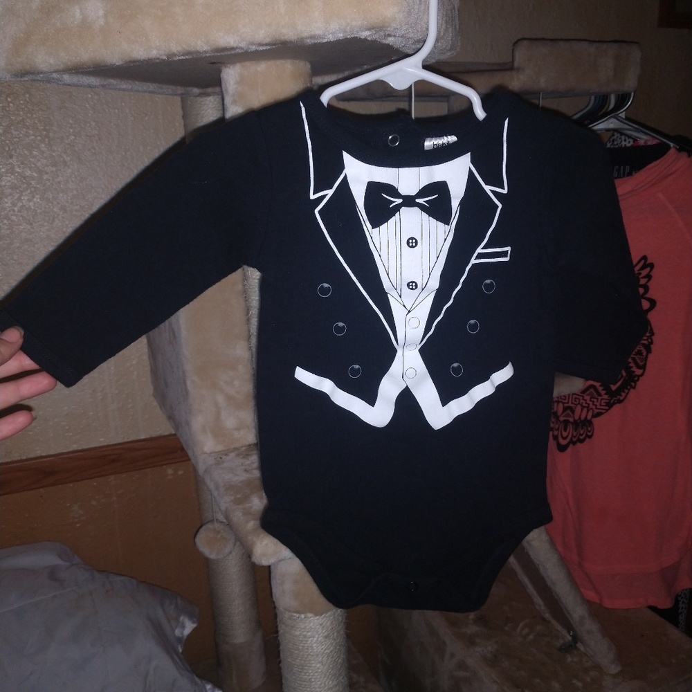 Baby Essential tux outfit